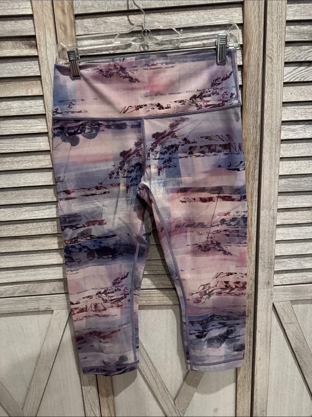 Lululemon Wunder under Crop High Rise Leggings -Size 10